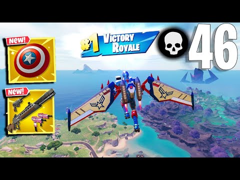 46 Elimination Solo Vs Squads Gameplay Wins (New! Fortnite Chapter 5 Season 4 PS4 Controller)