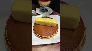 バター100gがついてくるバターを食べるホットケーキ🧈#東京グルメ #japanesefood #japantravel #japan #tokyo #pancake #バター