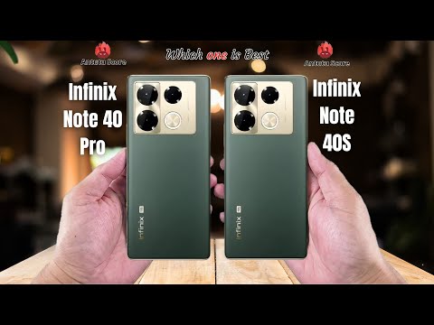 Infinix Note 40 Pro vs Infinix Note 40S  Full comparison ⚡Which one is Best