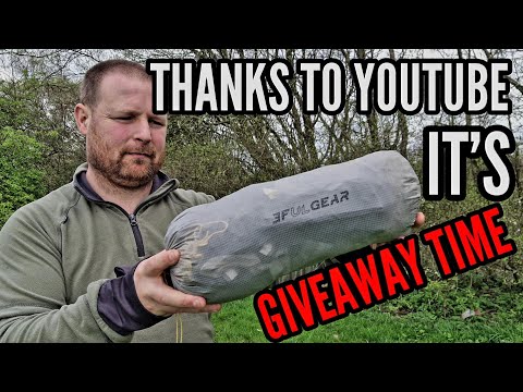 " IT'S 100% FREE TO ENTER " lightweight backpacking tent giveaway Competition.