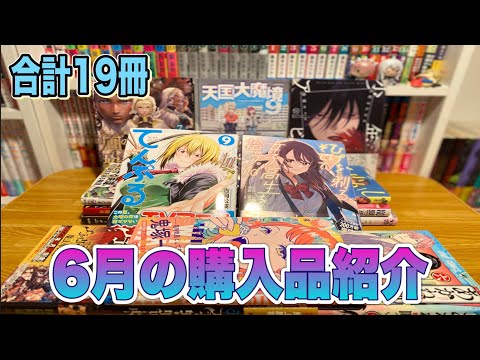 【漫画紹介】6月に購入した19冊の漫画購入品紹介！！