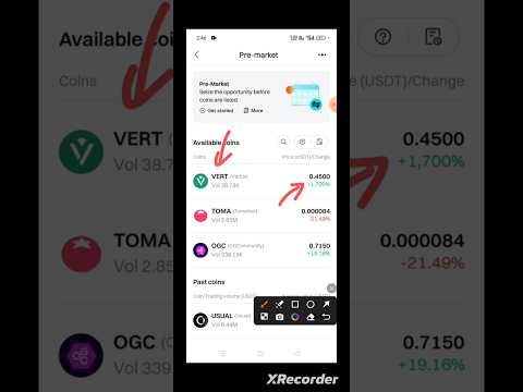 Vertus Mining VERT Token Premarket Price Bitget Exchange