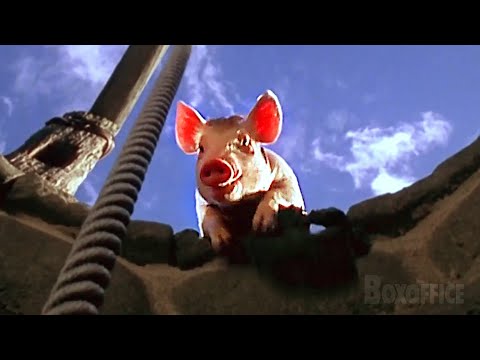 Babe Hurts the Farmer | Well Accident | Babe: Pig in the City | CLIP