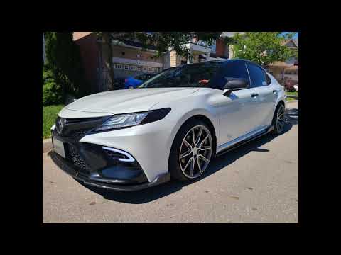 2019 Toyota Camry XSE Fog lamp Installation  (Detailed)