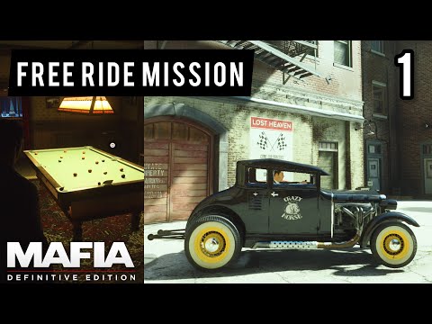 ‘Crazy Horse’ Freeride Mission 1 (Crazy Horse Car Unlock) - Mafia: Definitive Edition (4K HDR)