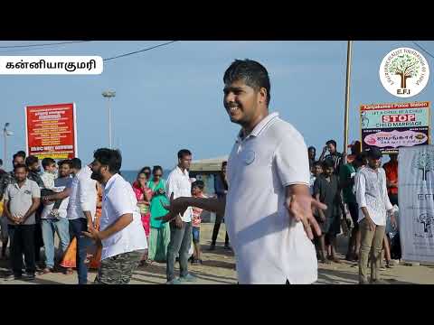 EFI's #StreetPlay at #Kanniyakumari |