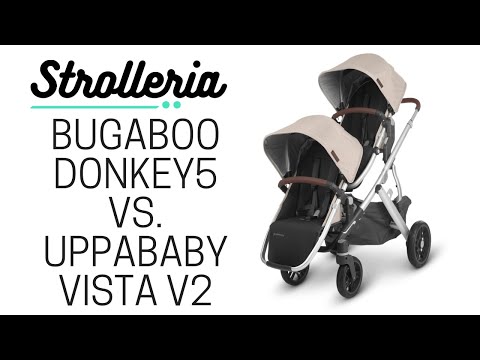 Bugaboo Donkey5 vs. UPPAbaby VISTA V2 Stroller Comparison