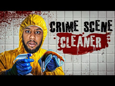 I became a CRIME SCENE CLEANER for 24 Hours