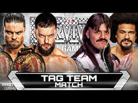 WWE 2K24 | Finn Balor & JD McDonagh VS Dominik Mysterio & Carlito | Survivor Series