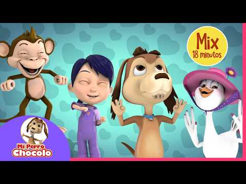 MÚSICA PARA NIÑOS BAILABLE MIX / MI PERRO CHOCOLO 🐾 |  CANCIONES INFANTILES