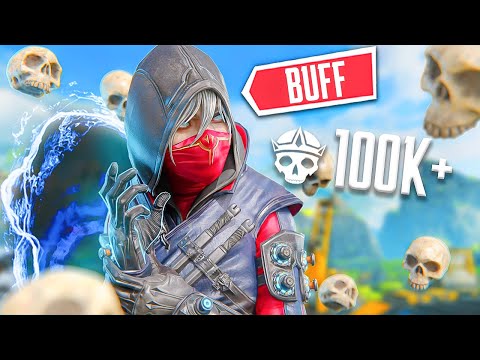 When A 100,000 Kills Wraith Main Tries Her New Buffs... | Apex Legends Season 16