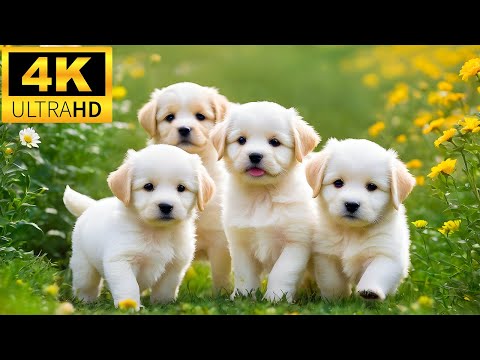 Baby Animals 4K (60 FPS) - The Ultimate Compilation Of Cute Baby Animals Moments With Relaxing Music