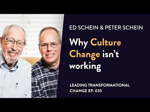 PROMO: Ed & Peter Schein: Why Culture Change Isn't Working