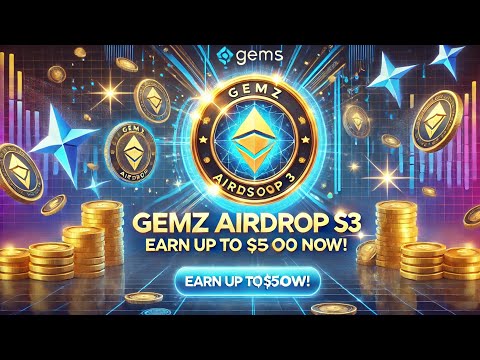 Gemz Airdrop Season 3: Don't Miss Out on Big Rewards!