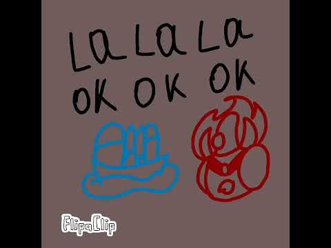 la la la ok ok ok meme [slumbo x flain] #mixels #mixelsau #flain #slumbo