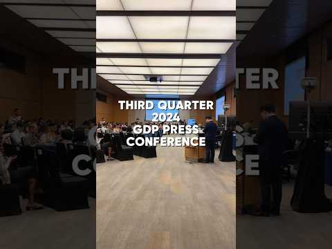 Third Quarter 2024 GDP Press Conference