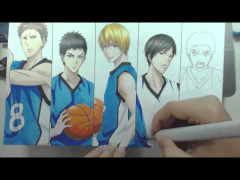 Speed Drawing - Kaijo (Kuroko no Basket)