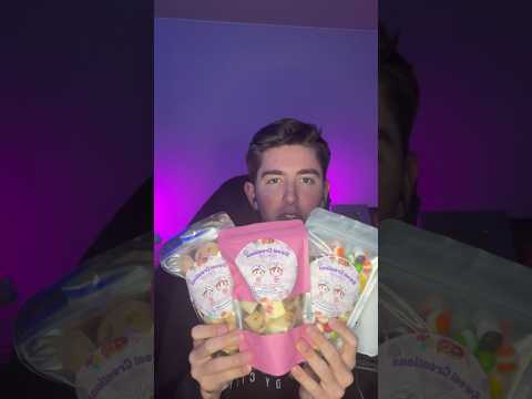 Trying 7 Different Freeze Dried Treats #asmr #mouthsounds #eatingsounds #mukbang #tryingsnacks