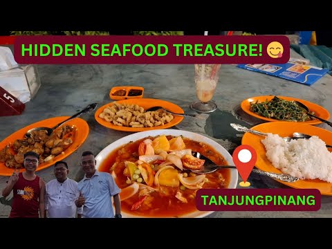 Hidden Gem in Tanjung Pinang: Tasty Seafood Feast! #Bintan ✈️