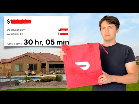 30 Hour DoorDash/Uber Eats/Spark Work Week - How Much Did I Make?