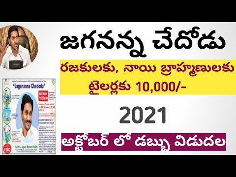 జగనన్న చేదోడు ఎప్పుడు ఇస్తారు 2021 || 10000 పంపిణీ 2021 || AP CM JAGAN మోహన్ రెడ్డి 2021 ||