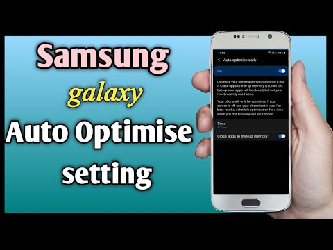 Samsung auto optimize setting | Samsung one ui feature auto optimize