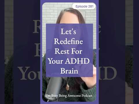 Transform Your Rest: ADHD Tips for You! #adhdwomen #adhdbrain #adhd