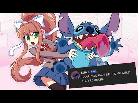 Monika vs STITCH A.I. (Character.AI)