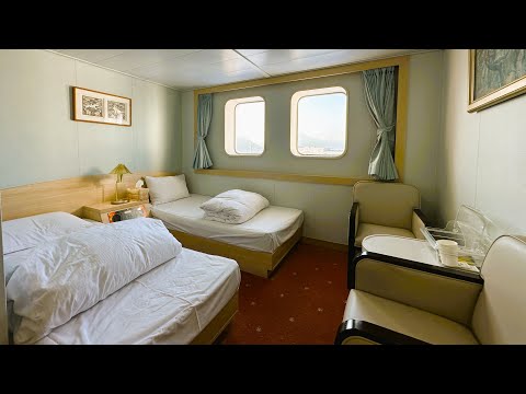 KOREA to JAPAN. 11-hour Ferry Trip. $130 Private Room. Busan→Shimonoseki