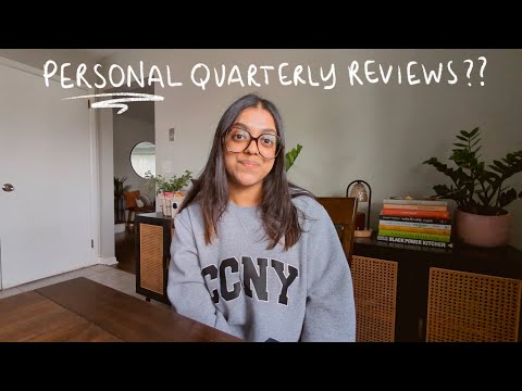 Q1 RESET | quarterly review, goal setting, slow living wins and setbacks