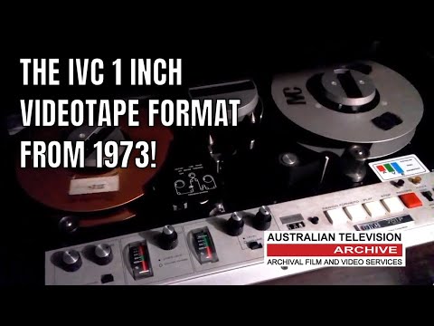 PAL IVC 1 INCH VIDEOTAPE DIGITISATION - AUSTRALIAN TELEVISION ARCHIVE