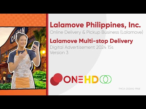 Lalamove Multi-Stop Delivery Digital Ad 2024 15s (Philippines, Version 3) [HD/ST]