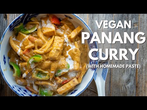 Spicy and Delicious Panang Curry with homemade paste