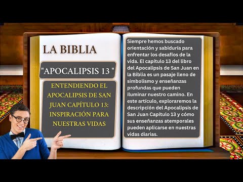 APOCALIPSIS " CAPÍTULO 13 👉22 " LAS DOS BESTIAS