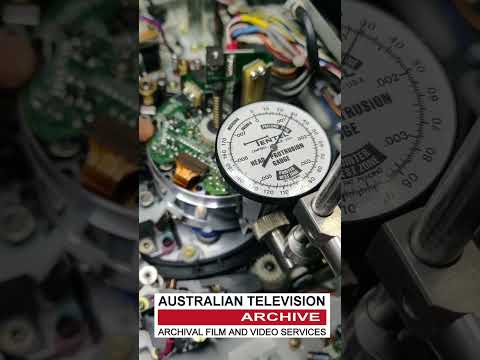 Betacam SP Head Projection Check - Australian Television Archive