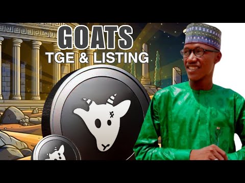 GOATS AIRDROP TGE & LISTING DATE