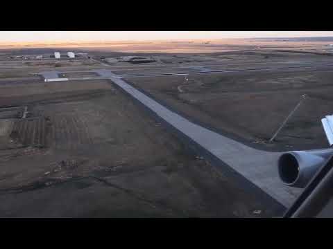 Lufthansa 747-400 Takeoff from the Upper Deck DEN-FRA