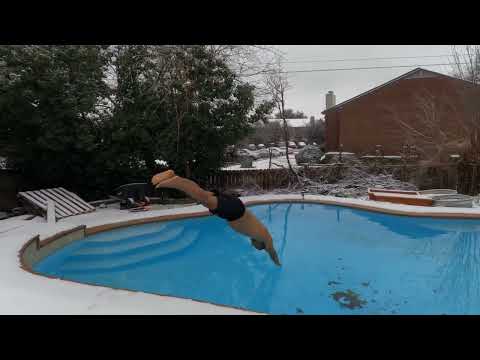 Natural cold plunge - different angle