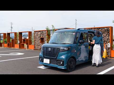 [Car Camping] Traveling to Tottori by car. Impressed by the Tottori Sand Dunes for the first time.