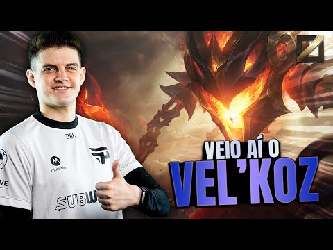 FINALMENTE foi possível jogar de VEL'KOZ no MID! 👁️