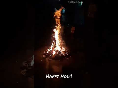 Holika Dahan | Holika Dahan 2022 | Happy Holi | #shorts