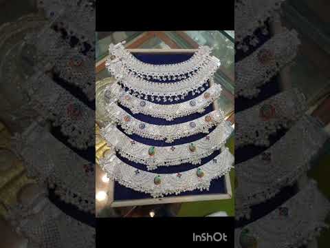 silver payal design #shortvideo