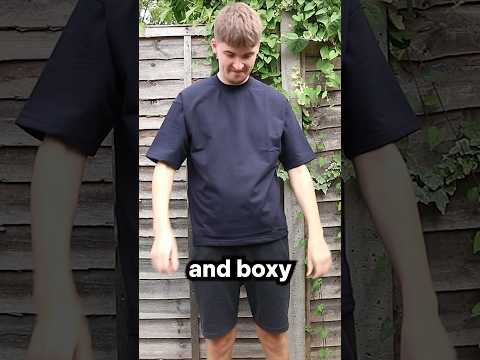 Perfect Oversized T-Shirt Review #shorts #mensfashion #tshirt