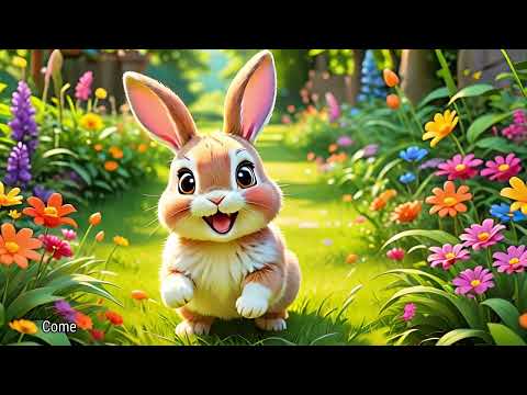 Hopping Bunnies: Fun Alphabet Song for Kids! 🐰🎶 #video