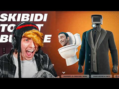 skibidi toilet in fortnite...