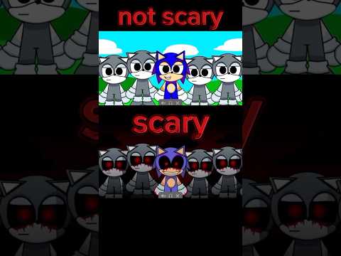 Incredibox Sprunki sonic VS scary sonic