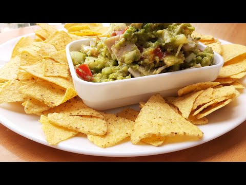 TORTILLAS CHIPS AVEC DU GUACAMOLE🥗🧡