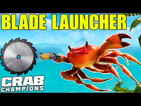 BIG Sawblades Solve Big Problems | Crab Champions Blade Launcher Gameplay