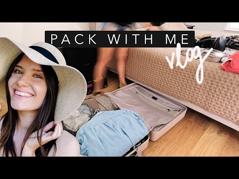 PACK WITH ME FOR LOS ANGELES: how I prep for travel, packing for a road trip // VLOG