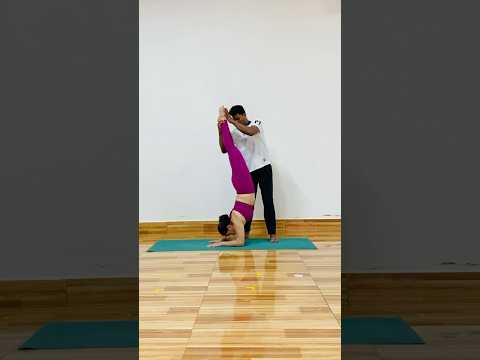 Advance yoga / scorpion pose / hand balance/ #yoga #yogi #yogalife #yogapractice #yogainspiration